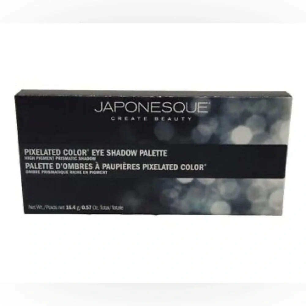 JAPONESQUE Pixelated Color Eye Shadow Palette Makeup Cosmetics